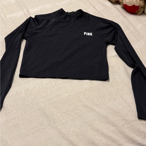 PINK Victoria's Secret Navy Long Sleeve Top - Picture 2 of 6